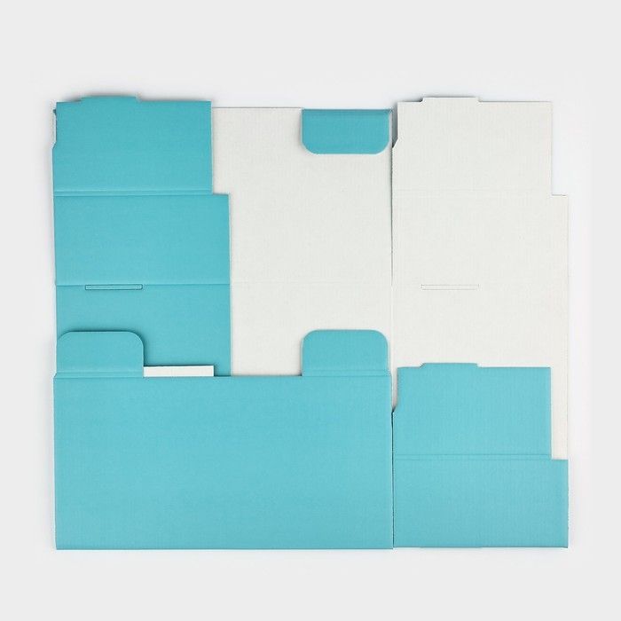 Коробка подарочная складная, упаковка, «Голубая», 31 х 25.5 х 16 см Коробка подарочная складная, упаковка, «Голубая», 31 х 25.5 х 16 см