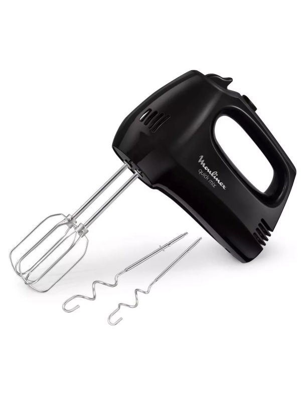 Миксер Quickmix HM3108B1 с 5 скоростями, 300 Вт, черный