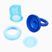 Ниблер с текстильной сеточкой, цвет голубой