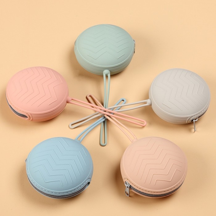 Контейнер для хранения и стерилизации сосок и пустышек, силиконовый, цвет розовый, бежевый