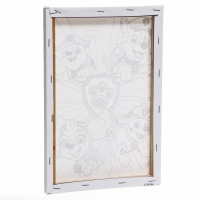 Картина по номерам для детей, 20х30 см, Щенясий патруль