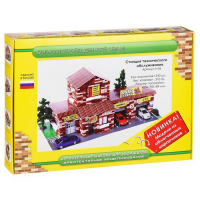 Конструктор из кирпичиков «СТО», 1240 деталей Конструктор из кирпичиков «СТО», 1240 деталей