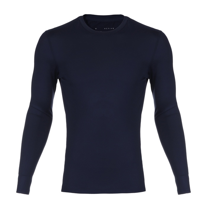 Рашгард мужской Resport, р. 54, цвет синий, базовый, с длинным рукавом