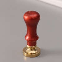 Печать для сургуча с пластиковой ручкой "Цветочки" 6,3х2,5х2,5 см