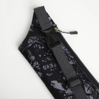 Поясная сумка на молнии, наружный карман, разъем для USB, цвет чёрный Поясная сумка на молнии, наружный карман, разъем для USB, цвет чёрный