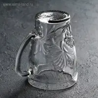 Кружка стеклянная &laquo;Грация. Цветок&raquo;, 300 мл