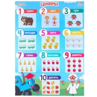 Обучающие плакаты &laquo;Синий трактор&raquo;