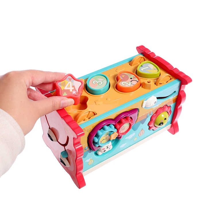 Развивающая игрушка &laquo;Сортер-совушка&raquo;, 15 в 1, с подвижными элементами