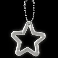 Светоотражающий элемент &laquo;Звезда&raquo;, двусторонний, 5,5 &times; 5,5 см, цвет МИКС