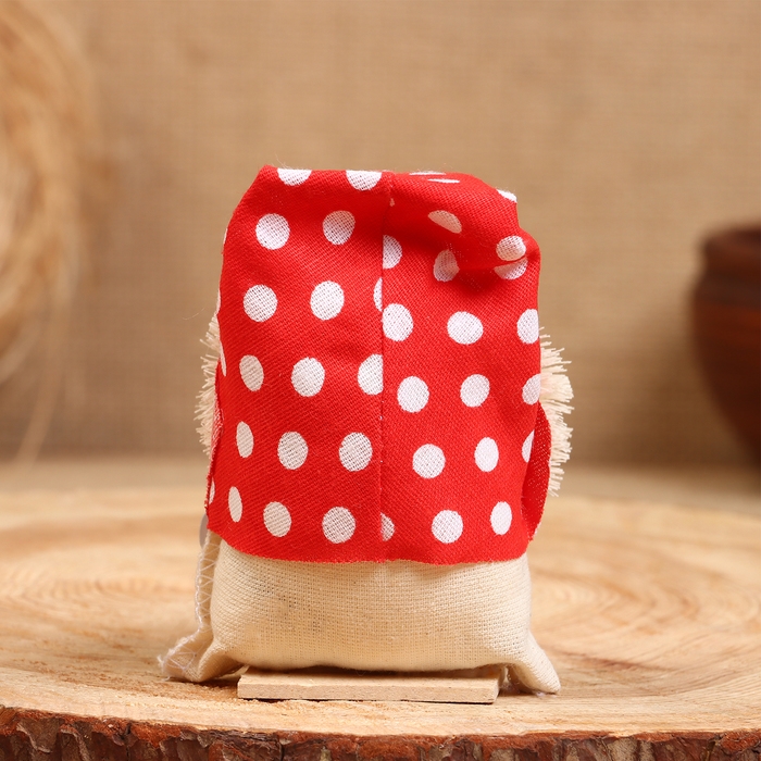 Оберег &laquo;Домовой&raquo;, с кружкой, 12 см, микс