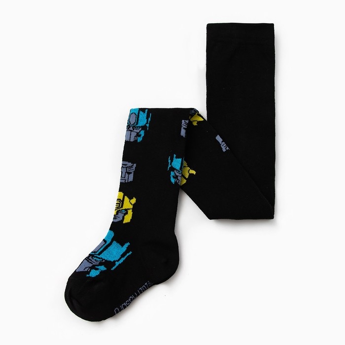 Колготки детские Колготки детские "Transformers", рост 104-110 см, цвет чёрный