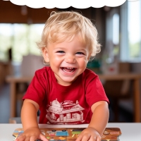 Книга картонная с колёсиком "Транспорт", 12 стр.