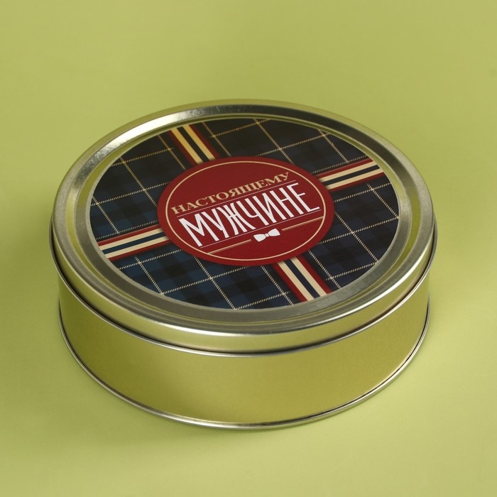 Подарочный набор &laquo;Настоящему мужчине&raquo;, чай, крем-мёд, орехи в шоколаде