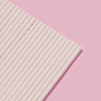 Набор палочек для кондитерских изделий Доляна, d=0,3 см, 10 см, 50 шт, цвет белый