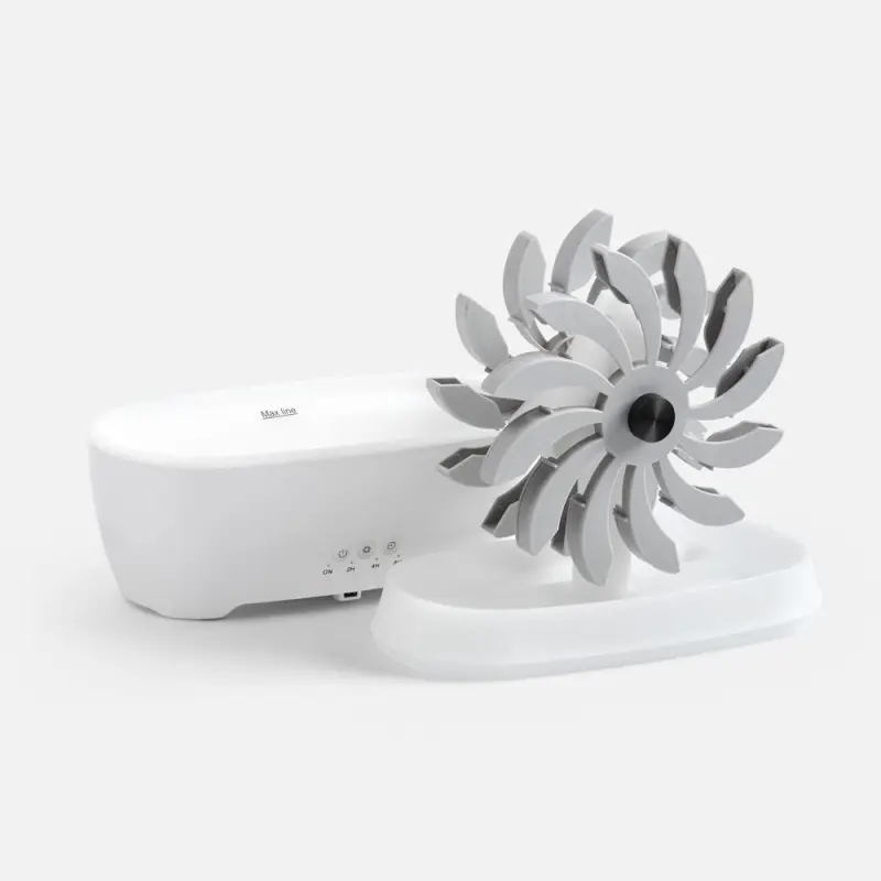 Увлажнитель-ароматизатор Steam Spin, белый с серым