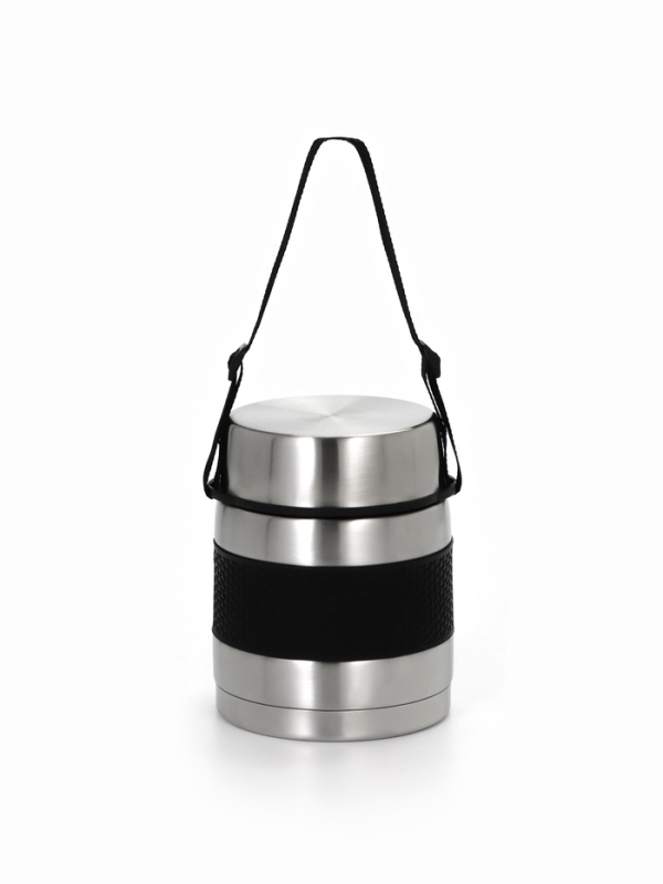 Термос для еды, для супа с широким горлом "Мастер К", 1 литр