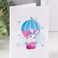 Фотоальбом 36 фото 10X15см, "Зайка на воздушном шаре", ПП карм.,мягкая обложка