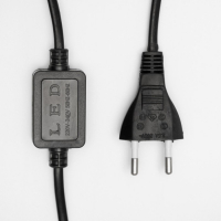 Светодиодная фигура «Снежинка», 52 см, дюралайт, 96 LED, 220 В, мерцание, свечение белый/синий Светодиодная фигура «Снежинка», 52 см, дюралайт, 96 LED, 220 В, мерцание, свечение белый/синий