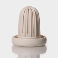 Стакан стеклянный с крышкой и трубочкой &laquo;Бьорн&raquo;, 450 мл