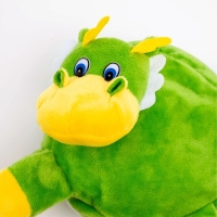 Кошелёк &laquo;Дракон&raquo;, 8 см, цвет зелёный