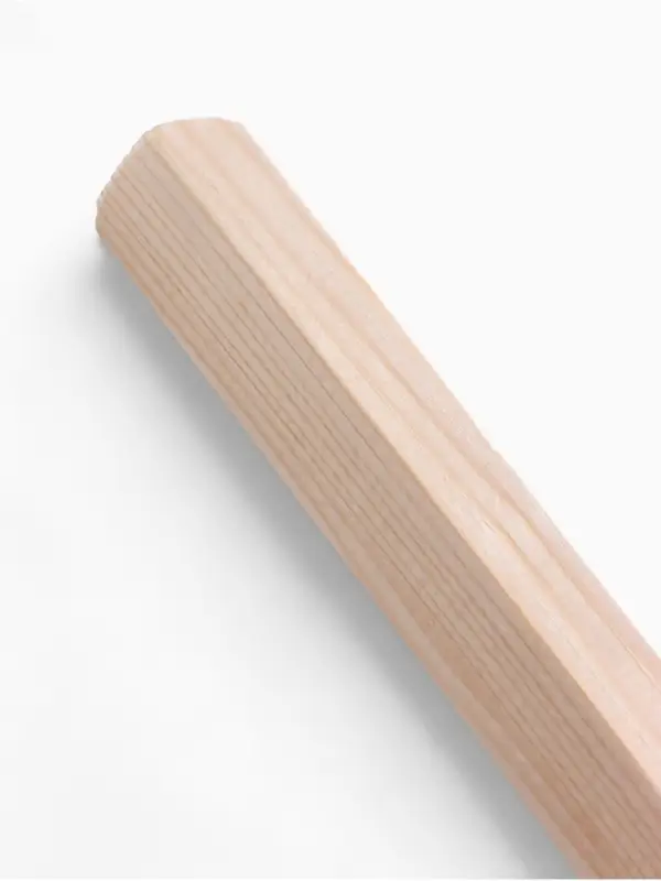 Щетка-пуходёрка деревянная ZOONIK &laquo;Кавказец&raquo; полукруглая, 100&times;55 см