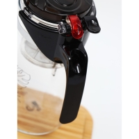 Чайник заварочный стеклянный Дорого внимание &laquo;Цветы&raquo;, 900 мл