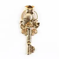 Ключ сувенирный на выпускной &laquo;Ключ к знаниям&raquo;, металл, 2&times;4.8 см