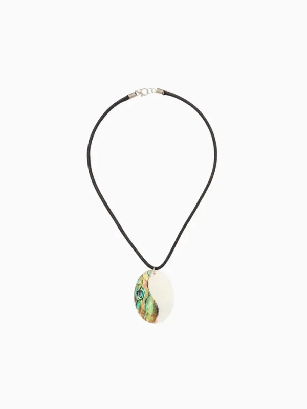 Кулон "Морской бриз" ракушка 25,5 см, цв. перламутр