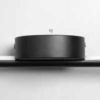 Бра "Аланди" LED 15Вт 3000К чёрный 80х10 см