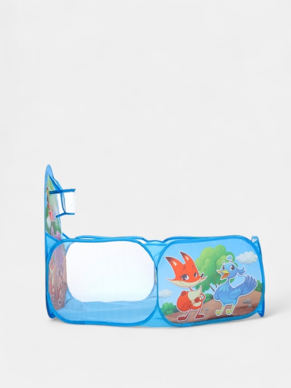 Палатка детская игровая - сухой бассейн для шариков &laquo;Зверята&raquo; без шаров