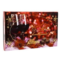 &laquo;Городской Романс&raquo; ГР-1 180г. / "С Днем влюбленных !" Дизайн №1 / ПЕНАЛ