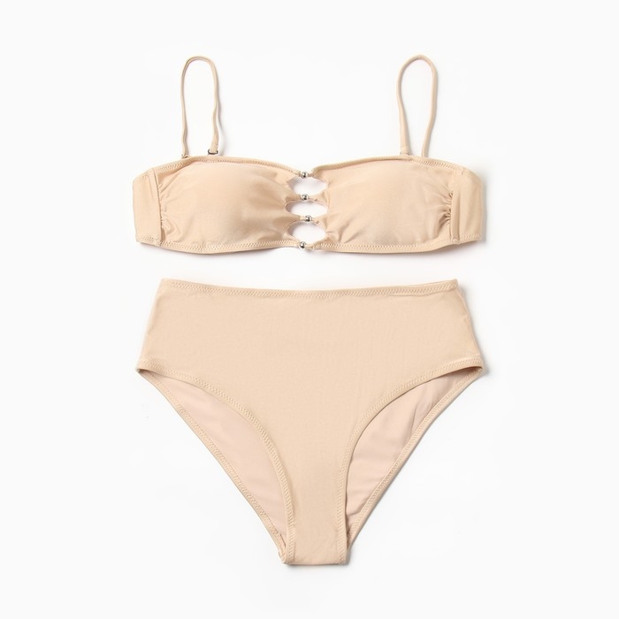 Купальник раздельный женский MINAKU цвет молочный, размер 42 Купальник раздельный женский MINAKU цвет молочный, размер 42