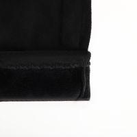 Перчатки женские, безразмерные, без утеплителя, цвет чёрный