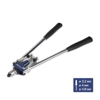 Заклепочник ТУНДРА, 430 мм, усиленный, заклепки 3.2 - 4 - 4.8 мм Заклепочник ТУНДРА, 430 мм, усиленный, заклепки 3.2 - 4 - 4.8 мм