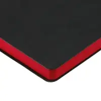 Ежедневник Bookmark, недатированный, черный с красным