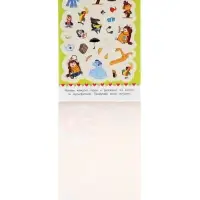 Альбом наклеек "Любимые герои", 50 наклеек