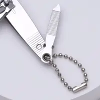 Кусачки книпсер маникюрные, с пилкой, 5.5 см, в коробке