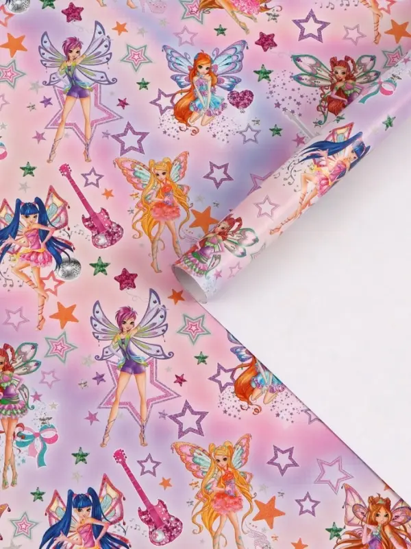 Бумага глянцевая &laquo;Клуб Винкс&raquo;, 50 &times; 70 см