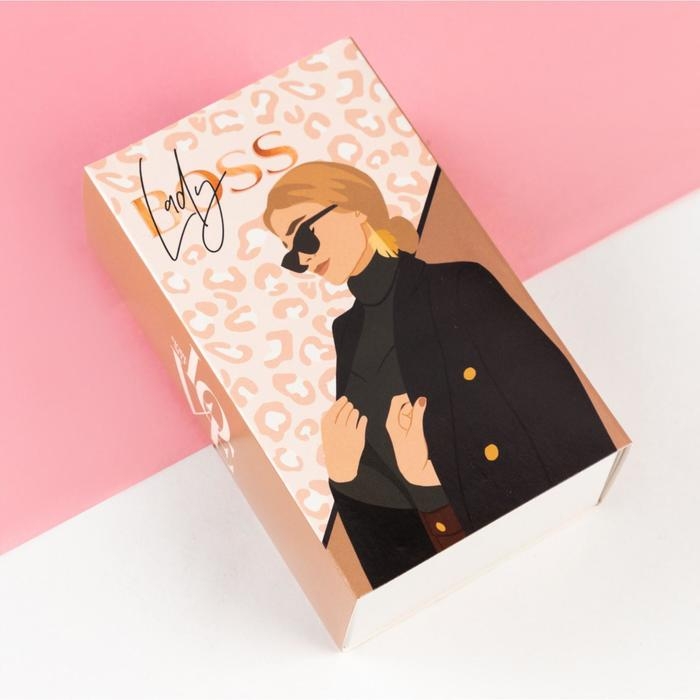 Набор женских носков KAFTAN "Lady boss&ldquo; 2 пары, размер 36-39 (23-25 см)