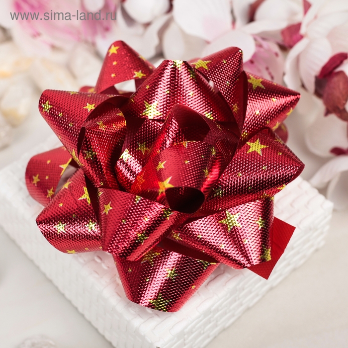 Бант-звезда №10 набор 6 шт., микс Бант-звезда №10 набор 6 шт., микс