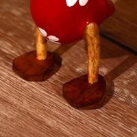 Сувенир "Утка в цветочек " дерево 25 см Сувенир "Утка в цветочек " дерево 25 см