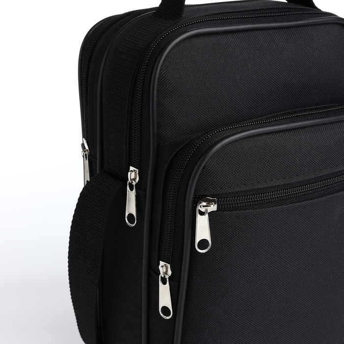 Сумка мужская &laquo;Сакси&raquo;, цвет чёрный