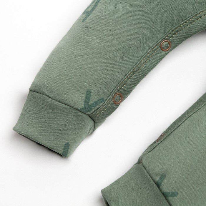 Комбинезон Крошка Я Комбинезон Крошка Я "NY", рост 74-80 см, цвет хаки