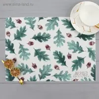 Новогодняя салфетка на стол Inspired, ПВХ, 40&times;29 см