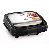 Вафельница Waffle Time WD170D38 серебристый, черный