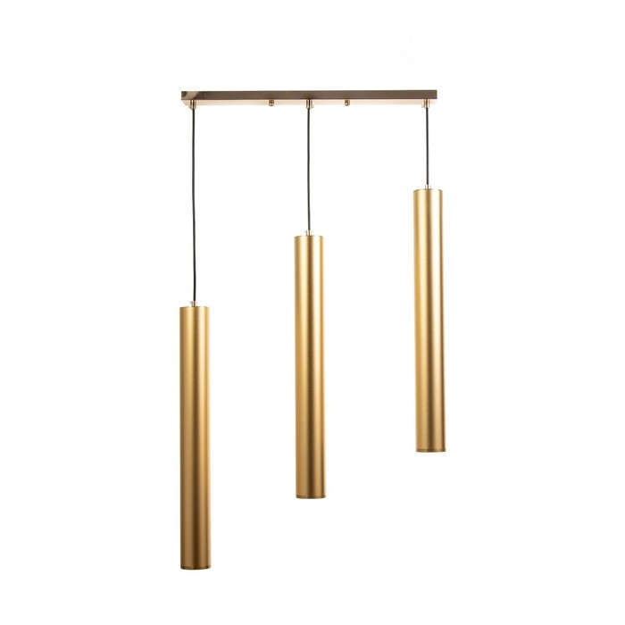 Светильник BayerLux Подвес BayerLuxной "Таурина" 3хLED 15Вт 4000К золото 50х6х50-200см