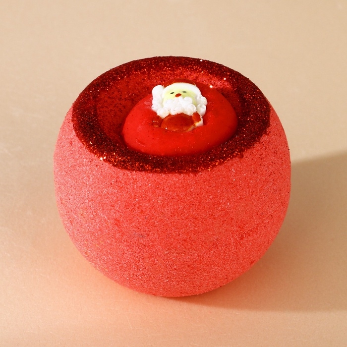 Новый Год. Бомбочка для ванны с игрушкой, 140 г, микс