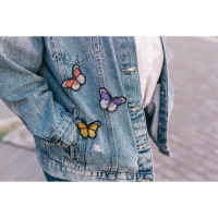 Набор термоаппликаций «Бабочки», 3 шт Набор термоаппликаций «Бабочки», 3 шт