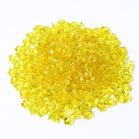 Искусственный лед, 260 шт, 25 х 18 мм, желтый