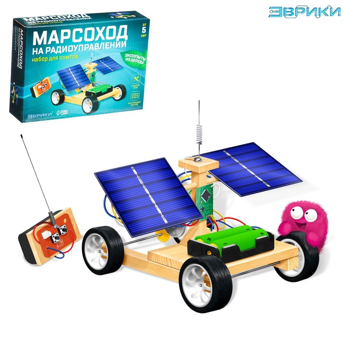 Набор для опытов &laquo;Марсоход&raquo;, работает от батареек